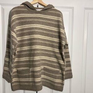 Jones New York Women's Hooded Sweater 100% lambswool